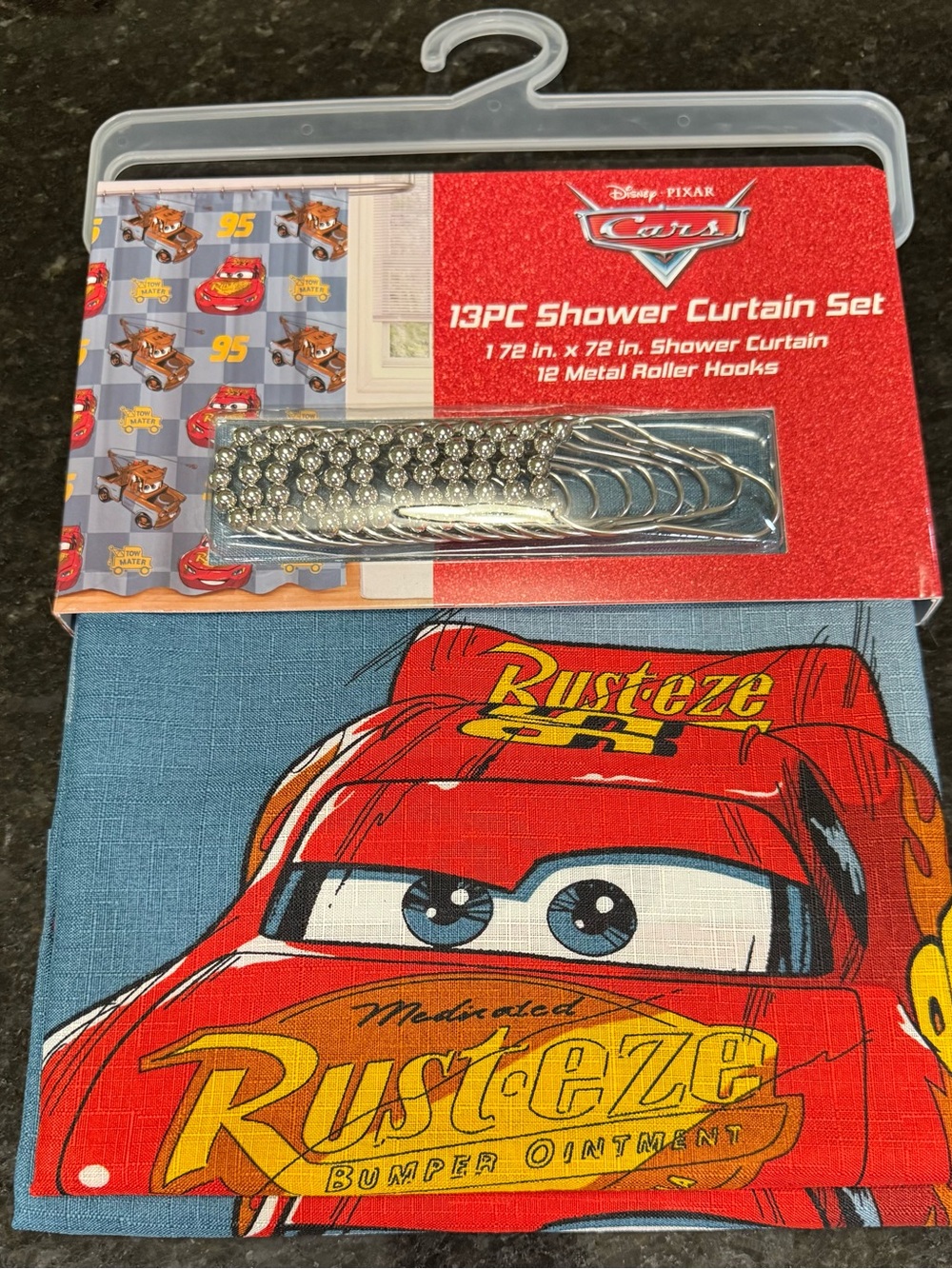 Pixar Cars Shower Curtain
